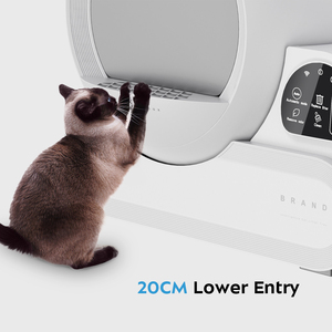 Automatische Smarte Katzentoilette mit 70L Fassungsvermögen, App-gesteuerte selbstreinigende Katzentoilette für Kleintiere, einfache Reinigung, 10 kg - Product Image 6