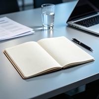 Carnets de notes professionnels en papier kraft de qualité supérieure avec logo personnalisé pour cadeaux d'entreprise