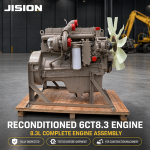 Motor 6C8.3 6CT8.3 Usado y Reacondicionado, Motor Diésel Turbo de 6 Cilindros para Camión, Excavadora, Generador - Product Image 3