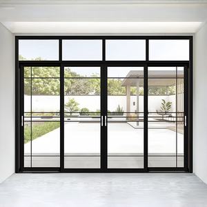 Portas interiores para casas, porta frontal deslizante de entrada, pérgola de alumínio com estrutura, portão pivotante de alumínio com LED 8 - Product Image 3