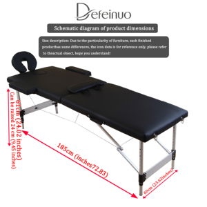 Portable Beauté <span class=keywords><strong>Table</strong></span> De Massage Portable Pliable Tatouage Beauté <span class=keywords><strong>Table</strong></span> De Massage Spa Lit <span class=keywords><strong>Table</strong></span> De Massage Noir Beauté Lit - Product Image 2