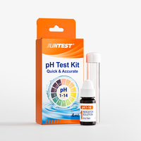 Kit de test de pH liquide JILINTEST, solution indicatrice de pH de l'eau, plage 1-14
