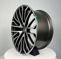 Jantes forgées LEOPARD Custom 23x10 5x112 ET15, finition noire polie, concaves, pour Audi RSQ7 SQ7