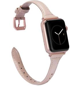 Ultra-delgada de cuero para Apple Watch Correa <span class=keywords><strong>iWatch</strong></span> de las mujeres de los deportes de los hombres correa de brazalete fresco - Product Image 1