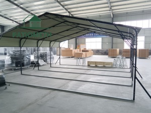 Vente flash : abri <span class=keywords><strong>de</strong></span> voiture en métal robuste 20x20, auvent <span class=keywords><strong>de</strong></span> voiture en acier directement <span class=keywords><strong>de</strong></span> l'<span class=keywords><strong>usine</strong></span> pour voitures, camions, bateaux - Product Image 2