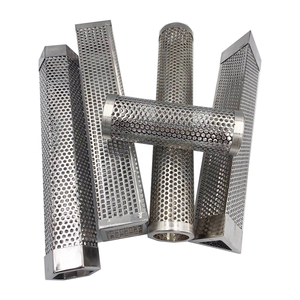 <span class=keywords><strong>Tubo</strong></span> de ahumador de pellets de barbacoa <span class=keywords><strong>perforado</strong></span> con mallas de filtro de <span class=keywords><strong>acero</strong></span> <span class=keywords><strong>inoxidable</strong></span> 304 para fumar en caliente o en frío - Product Image 2