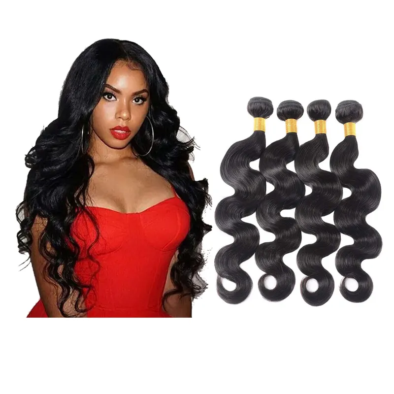 Free Shipping Wholesale 8A Raw Remy Hair Bundles Body Wave Brazilian Virgin Hair Extensions Curly Human Hair Weave Bundles
