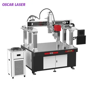 Oscarlaser High Precision Laser Batteries Welding Machine Laser Welder With Built-In Water Chiller