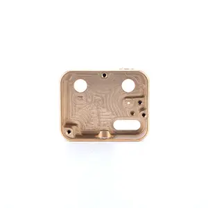 CNC Machining Brass Shell Parts Customized Lock Shell Automotive Computer Digital Product Mask