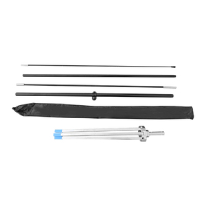 Vente chaude : Support de drapeau en plastique imprimé personnalisé, style couteau, rétractable, pour extérieur, bannière de <span class=keywords><strong>plage</strong></span>, style sportif, pour affichage publicitaire - Product Image 5
