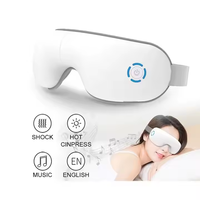 LJ Wholesale Eye Massager Beauty Wearable Mask with Music Heating Vibrating Technology for Fatigue Relief