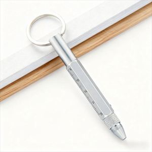 Mini Bolígrafo Multifuncional 6 en 1 de Lujo con Logotipo, Bolígrafos Metálicos Personalizados, Adecuado para Regalos Corporativos - Product Image 3