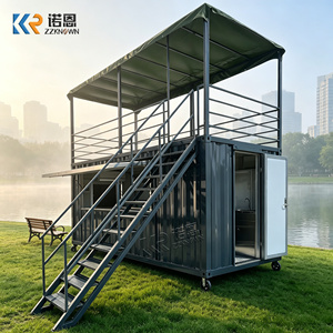Kontainer Kedai Kopi Mewah Dengan Desain Eksterior Modern Dapur Komersial Restoran Modular - Product Image 4
