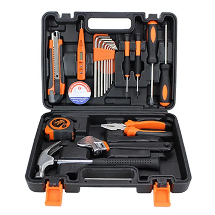Multiple Styles Optional 2.75Kg Orange 46Pcs Bicycle/Household Craftsman Repair Hand Tool Sets