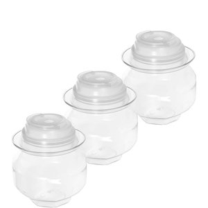 Botella de Jugo Redonda de PET sin BPA de Nuevo Diseño, 500/800 ml, con Tapa con Serigrafía para Jugo, Refrescos, Bebidas Energéticas, Champán y Whisky - Product Image 1