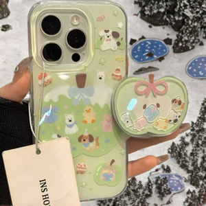 เคสโทรศัพท์ลายหมีน่ารักกันกระแทกสำหรับ iPhone 17 Pro Max, เคสแข็งป้องกันพร้อมปกป้องกล้อง - Product Image 3