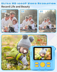 Großhandel DIY ABS-681 Kinder Sofortbildkamera mit Sofort-Farbdruckpapier Video Foto 1080P HD Kinder Sofortbildkamera - Product Image 3