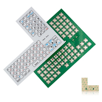 Sakelar Membran PCB Cetak Layar Keyboard PCB Kustom Murah
