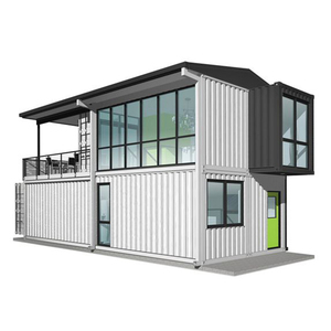 FANYE 20fcl capsule de construction de site à faible coût iboxb cube d'isolation facile à installer à deux étages grande maison en conteneur pliable moderne - Product Image 6
