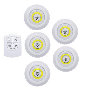 รีโมทคอนโทรลไร้สาย LED แบบสัมผัสหรี่แสงได้ โคมไฟกลางคืนสีขาวทันสมัย สำหรับตกแต่งบ้าน ห้องนอน ตู้เสื้อผ้า - Product Image 3
