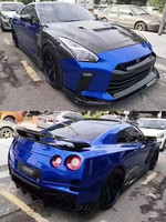 Kit carrosserie agressif en fibre de carbone pour Nissan GTR R35, pare-chocs avant et arrière, capot, aileron arrière, directement de l'usine