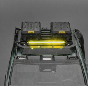 Barra de Luces LED para Techo BYD Formula Leopard 8, Iluminación Exterior para Automóviles, Modelo Moonstone de 30 Pulgadas, Soporte Abatible, Luces Auxiliares Todoterreno, Flash Estroboscópico - Product Image 5
