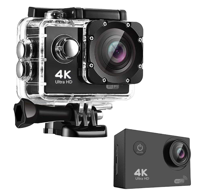 Summer High Quality Sport Cameras 2 Inch Waterproof 30m HD Recording 4K Action Sport Camera Waterproof Vlog Camera