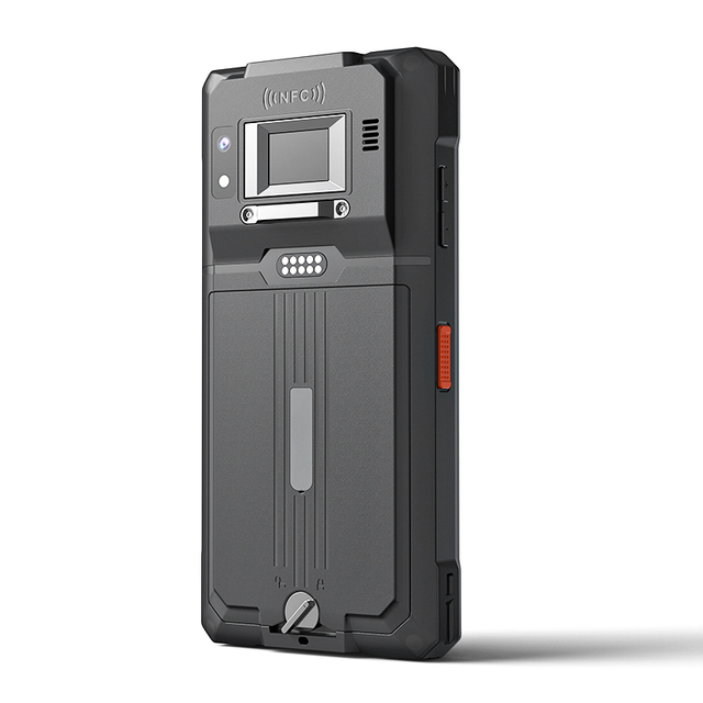 Hidon Factory 5.5" Android 12 4GB+64GB IP66 4G Rugged PDA Handheld Terminal with NFC Fingerprint RFID 2D Barcode and UHF RFID