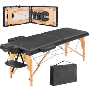 Camillas de Masajes pliables en cuir PU au design de luxe, lit de <span class=keywords><strong>massage</strong></span> réglable en hauteur, tables de <span class=keywords><strong>massage</strong></span> portables - Product Image 1