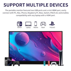Monitor de Proyección Inalámbrico <span class=keywords><strong>ABR</strong></span> de 15.6 Pulgadas, Pantalla Portátil IPS con Rotación Automática para Laptop, Mac y Teléfono, Proyección WiFi - Product Image 2