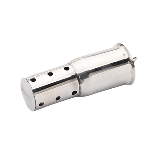 Silenciador de escape para moto, inserto de contrapresión hexagonal de 51 mm para tubo de escape - Product Image 4