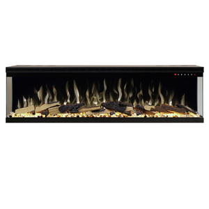 <span class=keywords><strong>Cheminée</strong></span> électrique encastrée à 3 côtés avec effet de flamme à 6 couleurs, télécommande, 50'', pour usage intérieur - Product Image 2