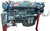 Genuine Sinotruk 336HP Truck Diesel Engine Assy WD615.47 3 Cylinder New Replacement for Howo Henan CNHTC Hongxingda
