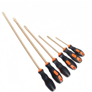 Destornillador Recto de Aluminio y Bronce Antichispas, Herramienta de Seguridad para Atornillar en Áreas Peligrosas con Riesgo de Explosión - Product Image 2