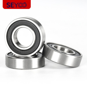 Rodamiento de Bolas de Ranura Profunda SeYoo 6002 16x32x9, Sellado 2RS, Acero Cromado P0, para Equipos de Fitness - Product Image 1