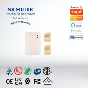 NB MOTOR 433MHZ Télécommande moderne <span class=keywords><strong>sans</strong></span> <span class=keywords><strong>fil</strong></span> à 4 canaux face à face pour porte de garage pour hôtels - Product Image 1