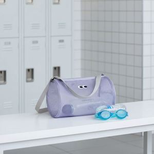 Fashion Crossbody <b>Swimming</b> Travel <b>Bag</b> Mesh Hollow Single-Shoulder Handbag Large-Capacity Toiletry Cosmetic Storage Unisex - Product Image 2