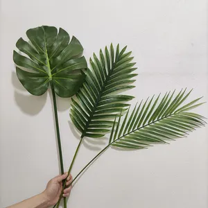 Moda integrata foglia di palma Monstera foglia felce foglie rami per la decorazione personalizzata