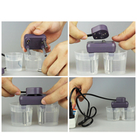 Nouvelle conception d'électrolyseur d'eau portable, conception anti-choc électrique, puissance variable 0~800W, tension 110-220V, eau potable