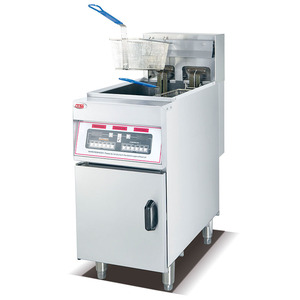 Nouvelle friteuse électrique verticale à double tamis, version numérique, pour frites et snacks, garantie 3 mois - Product Image 4