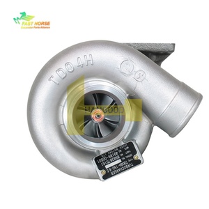 Piezas de Maquinaria de Construcción Hangood 49189-11500 Turbocompresor TD04H Turbo para Motores Mitsubishi Supercarga 4D31 Turbo - Product Image 1