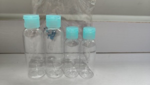 Tùy CHỈNH <span class=keywords><strong>80ml</strong></span> và 100ml nhựa pet chai nước trái cây du lịch Bộ với cap miễn phí kết hợp & in màu - Product Image 5