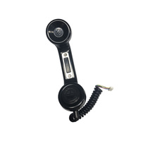 Combiné téléphonique industriel robuste en plastique PC/ABS avec interrupteur PTT, fabriqué en Chine avec services de personnalisation