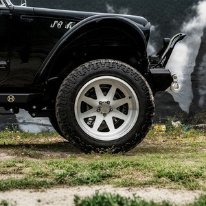 Rines de Aluminio Forjado Multirradio de 20-26 Pulgadas 6x120/6x139.7 8x165.1 con Acabado Pulido Espejo para Camioneta Jeep Wrangler Silverado GMC - Product Image 3