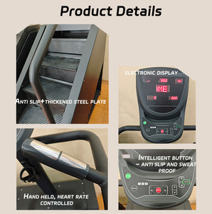 Máquina de Escalar Escaleras <span class=keywords><strong>con</strong></span> Monitor de Ritmo Cardíaco, Resistencia Ajustable, <span class=keywords><strong>Gimnasio</strong></span> <span class=keywords><strong>Multifuncional</strong></span> para el Hogar, Máquina de <span class=keywords><strong>Gimnasio</strong></span> de Acero Ecológica - Product Image 6