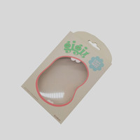 Chaîne de dentition personnalisé Produit de chaîne de dentition Boîtes d'emballage Silicone Bébé Dentition Boîte d'emballage