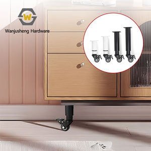 Gambe per Divano in Metallo Telescopiche e <span class=keywords><strong>Mobili</strong></span> con Ruote, Piedini <span class=keywords><strong>Regolabili</strong></span> per <span class=keywords><strong>Mobili</strong></span>, Accessori Hardware per Tavolini da Caffè e Armadi - Product Image 6