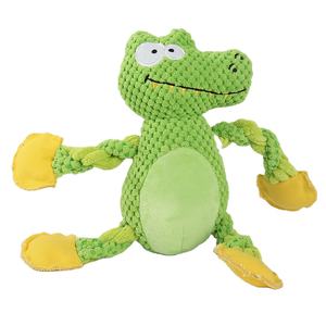 Peluche pour chien, jouet de dinosaure, vert, Durable, en peluche, chiot, pour jouer, à mâcher, nouveauté - Product Image 1