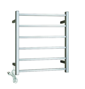 Sèche-serviettes électrique <span class=keywords><strong>mural</strong></span> en acier inoxydable 304 <span class=keywords><strong>de</strong></span> Nouvelle-Zélande avec 4 barres et une longueur <span class=keywords><strong>de</strong></span> 640 mm - Product Image 1
