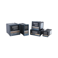 Contrôleur de température numérique double avec écran LED, matériau plastique C100 4-20MA et 220V